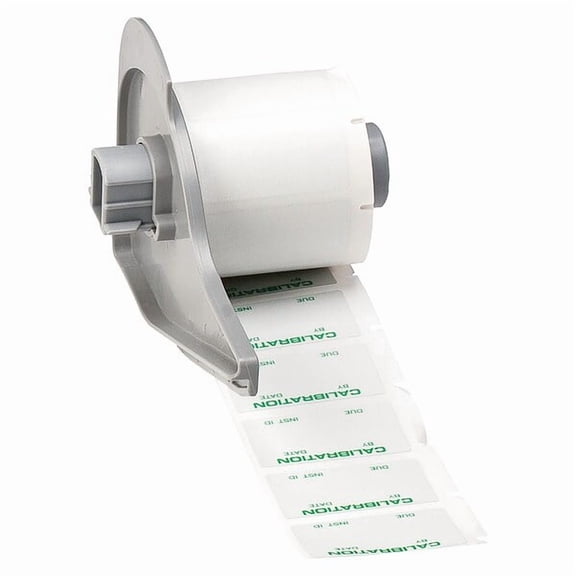 Brady Label,1 1/2 in W,Gray; Green M7-30-428-CALI