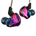 thumbnail image 1 of Auriculares intraurales KZ ZST Colorful Hybrid 1BA+1DD con cancelación de ruido, 1 of 6