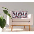 thumbnail image 3 of Vargottam 2 Pcs DecorativeEmbroideredBoho Pillow Cover , HandmadeCushionCoversBohemianThrow Pillows withStencil Patternsand Invisible Zipper - Square 18x18 Pillow Cover, 3 of 7