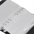 thumbnail image 3 of A6 Budget Binder Portable PU Leather Cover A6 Binder Planner with Zipper Bag Label Paper for Office School, 3 of 3