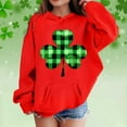 thumbnail image 2 of BOOMNY Girls Boys St.Patricks Day Hoodie Long Sleeve Soft Sweatshirt Graphic Hoody Kids Cute Pullovers Top Clothes Lovely Toddler Dailywear, 2 of 4