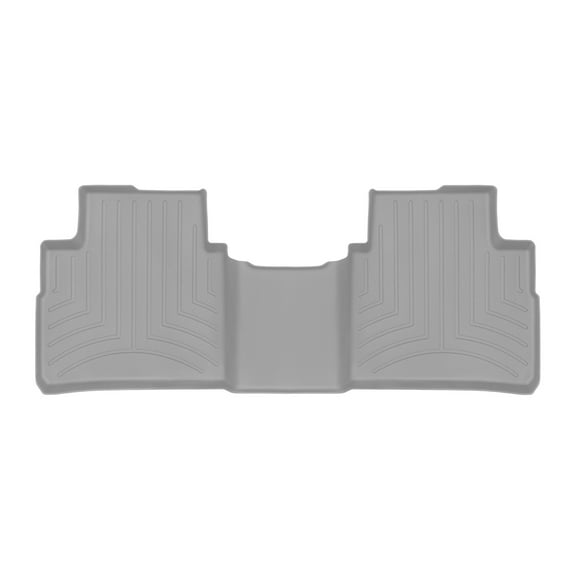 WeatherTech Custom Fit FloorLiners compatible with 2021-2022 Nissan Rogue - 2nd Row, Grey
