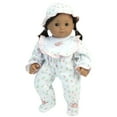 thumbnail image 5 of Sophia's Floral Footie Pajama Outfit for 15'' Dolls, 5 of 5