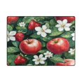thumbnail image 5 of Yayeee Area Rugs for Living Room 5.2'x4' Non Slip Washable Bedroom Floor Carpet, Red Apple Pattern, 5 of 5