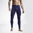 thumbnail image 2 of JIKNTTR Men's Base Layer Bottoms Mens Thermal Underwear Long Johns Bottom Thermal Pants Trousers Thin Leggings Tights Youth Trousers Underwear Long Johns Bottom, 2 of 4