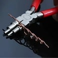 thumbnail image 6 of 6 in 1 Bail Making Pliers Wire Looping Forming Pliers with Non-Slip Comfort Grip Handle for 3mm to 9.5mm Loops and Jump Rings, Red, 6 of 11