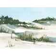 thumbnail image 2 of Harper, Ethan 14x12 White Modern Wood Framed Museum Art Print Titled - Watercolor Sand Dunes I, 2 of 4