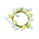 thumbnail image 5 of Corona de huevos de Pascua, decoración primaveral, 30 cm de diámetro, manualidades para puerta de entrada, artificial Estilo C, 5 of 9