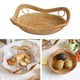 thumbnail image 4 of 2 Cestas de Mimbre Tejidas para Frutas, Bandejas Decorativas para Servir Aperitivos Apilables Baoblaze cestas de pan para servir, 4 of 8
