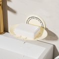 thumbnail image 5 of NIYANGLE 2Pcs ABS Soap Dish for Shower Wall Adhesive Backing Self Draining Soap Tray, 5 of 8