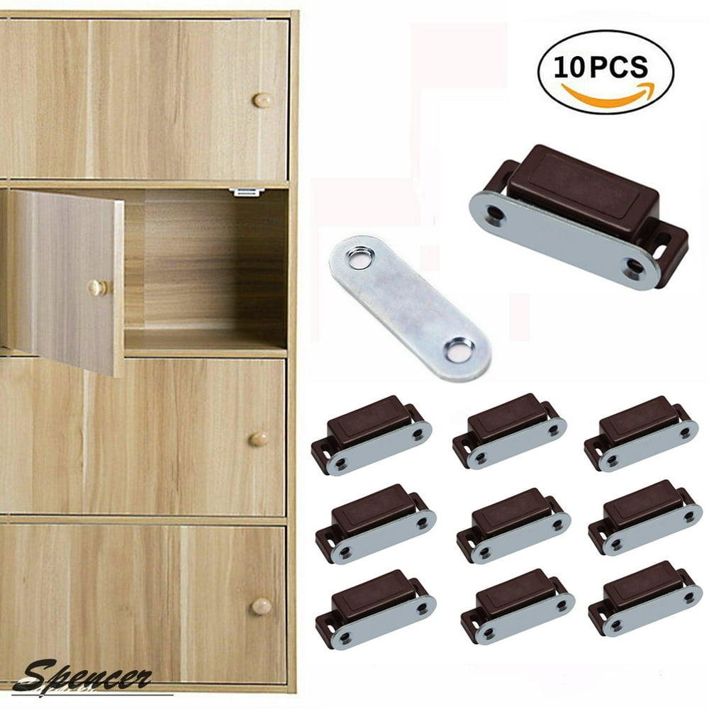 Spencer Pack of 10 Door Latch Heavy Duty Furniture Door Catches Closures for Spencer Pack of 10 Door Latch Heavy Duty Furniture Door Catches Closures for
