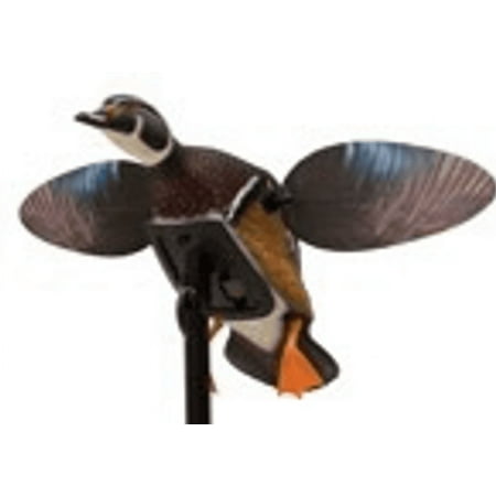 Mojo Outdoors Elite Series Wood Duck Waterfowl Duck Decoy HW2472 1 Piece 3.5 Pounds Assembled