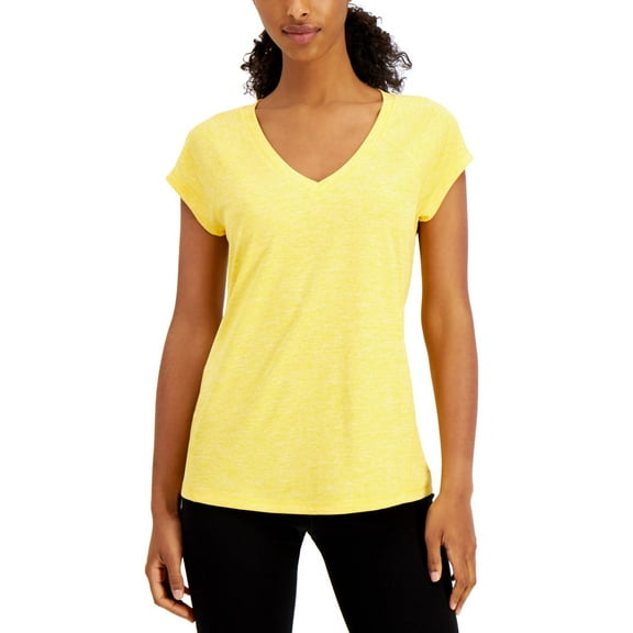 allbrand365 designer Ideology Womens Heathered Performance T-Shirt