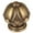 Antique English Matte, variant on Alno A6929-14 Ornate 1-1/4" Round Dome Flower Mushroom Solid Brass Cabinet Knob / Drawer