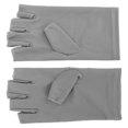 thumbnail image 1 of UV Shield Gloves, Fiber Cotton Manicure Anti UV Gloves For Kayaking Hiking Driving Activities For Household Home Nail Salon ANGGREK Otros, 1 of 8