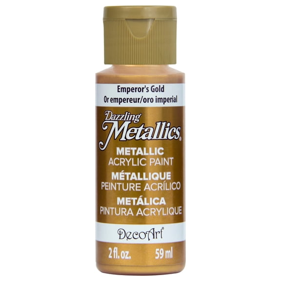DecoArt Dazzling Metallics Paint, 2oz., 12 Pack