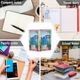 thumbnail image 6 of FORMRS 1-Subject Spiral Notebook 8" x 5" College Ruled 60 Refillable Sheet A5 Hard Cover, 2 Pack, Seaside Door, 6 of 7
