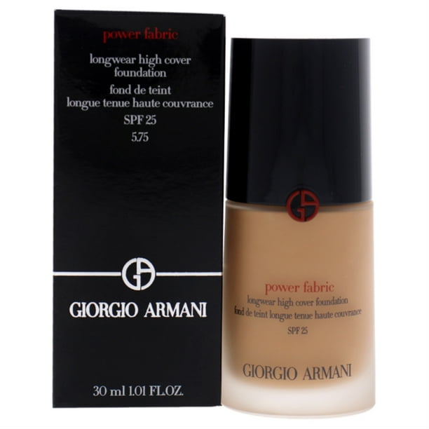 Power Fabric Longwear High Cover Foundation SPF 25  by Giorgio Armani  for Women - 1 oz Foundation 