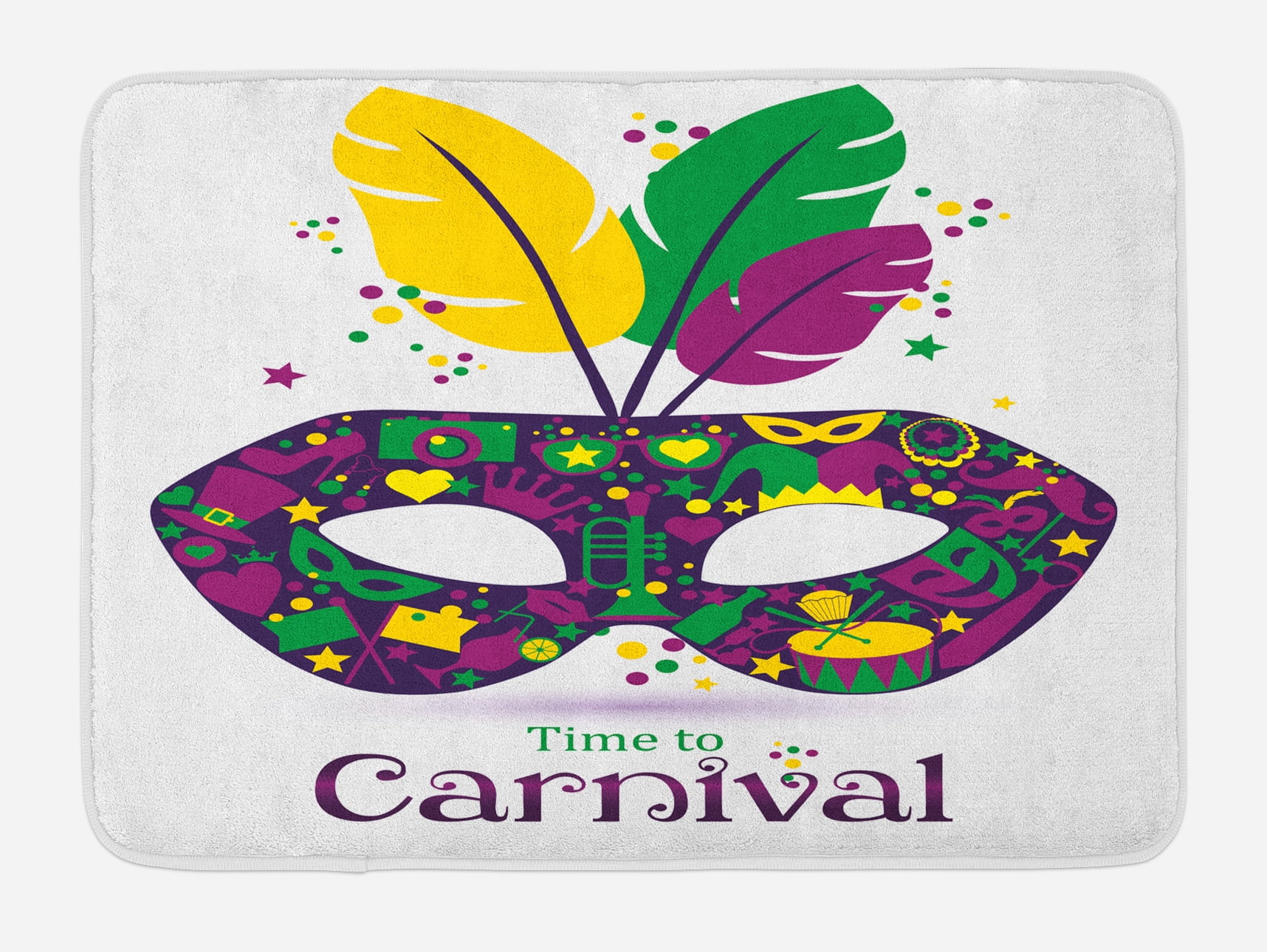 mardi gras carnival bathroom
