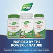 Natures Way DGL Chewable Tablets, Soothing Digestive Relief*, Licorice Flavored, Unisex, 100ct