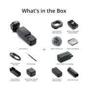 DJI Osmo Pocket 3 Creator Combo, 4K/120fps Camera with 1 CMOS, 3-Axis Stabilization, Face/Object Tracking, Mic for Clear Sound, Vlogging and Photography