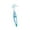 Green-GN-home supplies, variant on LEFTHIGH Home Double Sided Denture Teeth Brush Easy Grip Ergonomic Handle Nylon Bristles Oral Care Cleaning Tool for False Teeth 6.3 Inches Home Decor