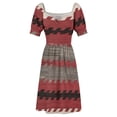 thumbnail image 4 of Navajo Rug 9 Vestido de manga corta Cóctel de vestidos vestidos de manga larga Vestidos de mujer, 4 of 6
