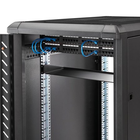 StarTech(スターテック) CABSHELF1U ブラック ラックマウント型棚板
