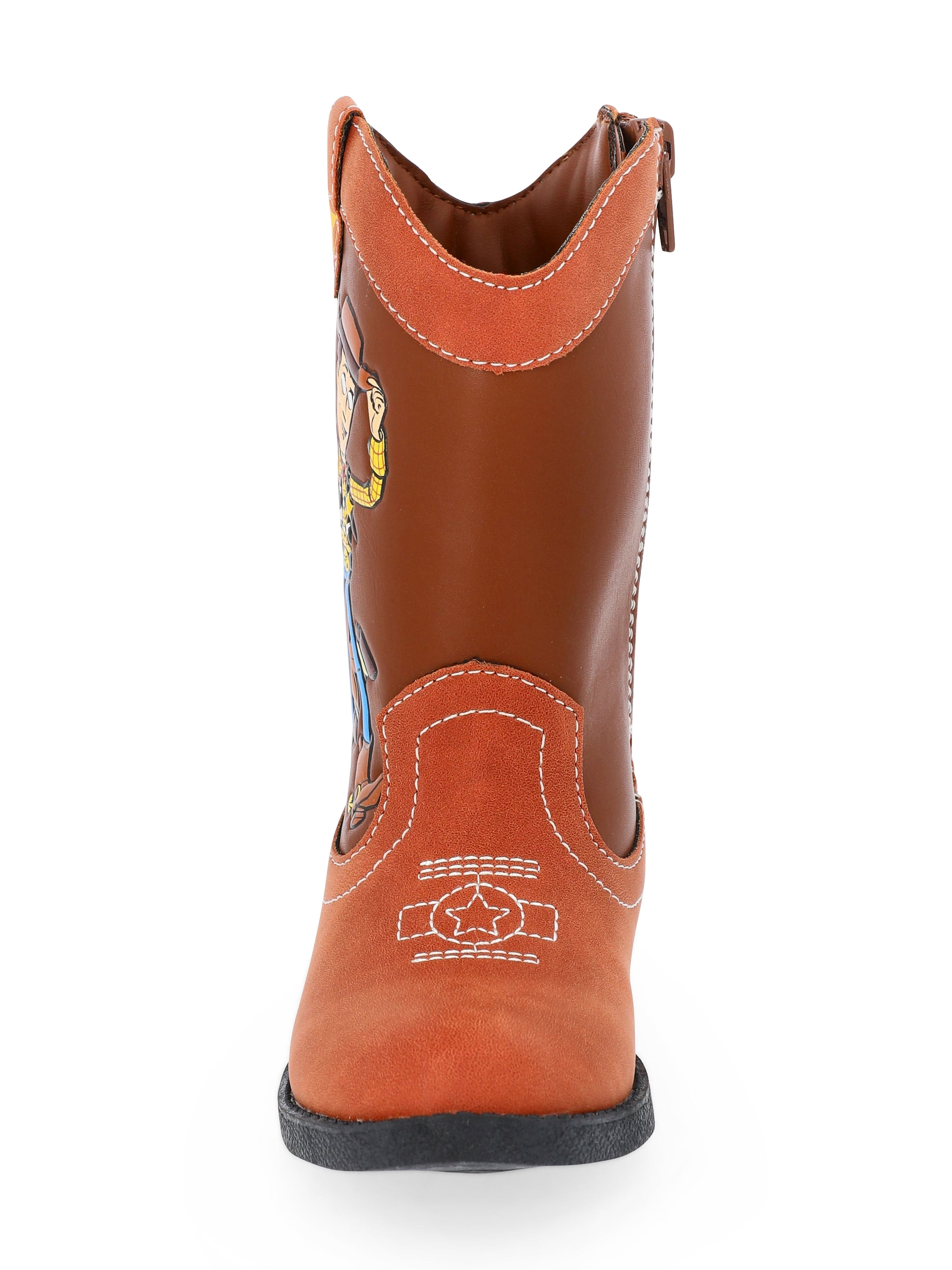 Disney Pixar Toy Story Toddler Boys Woody Western Cowboy Boots