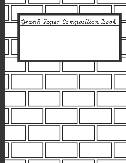 Back to School Graph Paper Composition Book 4x4 Graph Paper