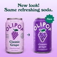 thumbnail image 2 of OLIPOP Prebiotic Soda, Classic Grape, 12 fl oz, Pantry Packs, 2 of 10