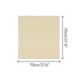 thumbnail image 3 of INSPIRE CHIC Women's Solid Chiffon Scarf Ribbon Square Silky Satin Elegant Neckerchief Handkerchief for Gift Office One Size Khaki, 3 of 6