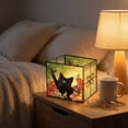 thumbnail image 5 of Stained Glass Style Acrylic Plant Pot, Flower Pot with Drainage Hole, Flower Cat Planter Pot, Cute Succulent Pot, Plant Lover Gift, 5 of 7