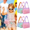 thumbnail image 1 of Beach Bag with Adjustable Carrying Straps Sea Shell Bags Large Capacity Beach Toy Mesh Bag Foldable Sand Toys Swimming Bag heqiyong LED, 1 of 2