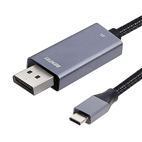 USB C to DisplayPort 6 Feet Cable, BENFEI USB Type-C to DP Adapter [Thunderbolt 3 Compatible] for MacBook Pro 2018/2017, MacBook Air/iPad Pro 2018, Sa