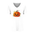thumbnail image 4 of Bovemsi Short Sleeve Tops for Women Soft Loose‑Fit V‑Neck Graphic Short‑Sleeve Prints Fashion Outfits Clothes Breathable XXXL, 4 of 4