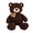 dark brown, variant on Valentine's Day Bear Plush Toy Soft Stuffed Animal Teddy Bear Pillow Birthday Gift Home Decor ﻿