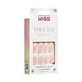 thumbnail image 2 of KISS Voguish Fantasy – Chaleur Dorée, Blanc, Ovale, Moyen, 24 unités, 2 of 8