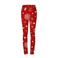 thumbnail image 5 of Buigttklop Pants for Women Casual Women Printed Gradient Span Ladies High Waist Wide Leg Trousers Yoga Pants Long Pants, 5 of 5