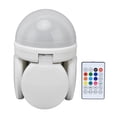 thumbnail image 1 of Bombilla de bajo consumo con altavoz RGB, luz de color, 48 W, E27, control remoto, iluminación suave, 85 V-265 V., 1 of 14