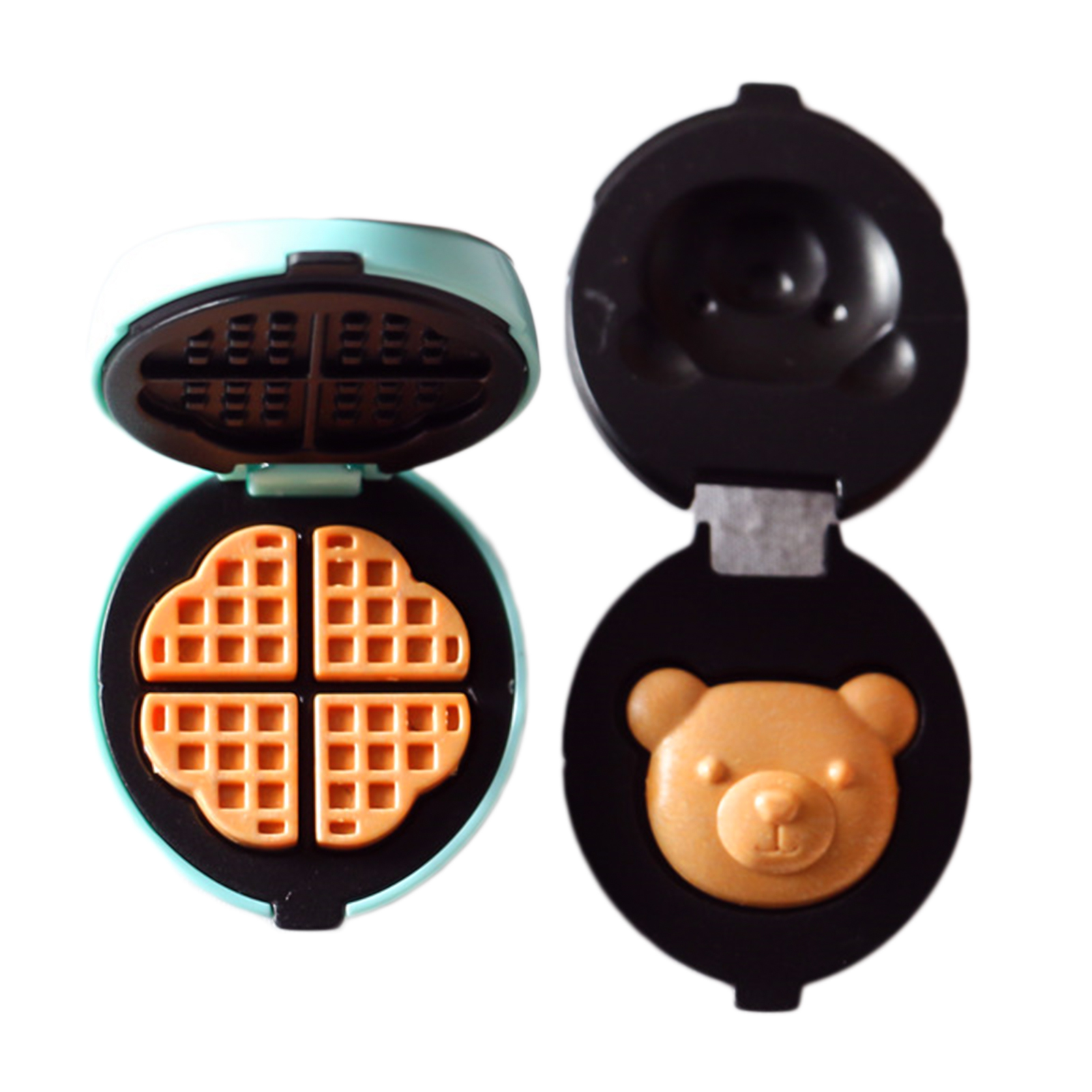 mini waffle maker set