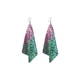 thumbnail image 1 of Qarigey Pendientes de lentejuelas cuadradas, gotas para los oídos exageradas, gotas de borlas brillantes, adornos reutilizables para las orejas, Ropa, zapatos y accesorios Miscelánea Vistoso Qarigey AP010118-07, 1 of 6