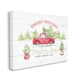 thumbnail image 3 of Farm Fresh Christmas Trees Seasonal Holiday Graphic Art Gallery Wrapped Canvas Print Wall Art, 3 of 7
