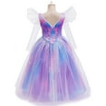 thumbnail image 2 of Robe de Sorcière pour Filles Halloween à Manches Longues Tenues de Cosplay, 2 of 7