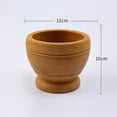 thumbnail image 2 of CRAFTHROU 2Pack Pestles for Kitchen Use Plastic Garlic Pugging Pot Pedestal Bowl with Easy to Clean Feature, 2 of 8