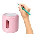 thumbnail image 2 of TIELUTT Pencil Sharpener Automatic School Stationery Stationery Paper and Envelopes Set for Men Craft Organizers and Storage Cart Stationery Organizer Portable Craft Table Foldable Stationery Pens an, 2 of 4