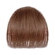thumbnail image 2 of Pelucas con flequillo para mujer, peluca ondulada suelta con flequillo de cabello humano, flequillo con flequillo natural para niñas y mujeres, cabello artificial., 2 of 3
