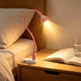 thumbnail image 6 of Metal USB LED Desk Lamp with Flexible Gooseneck, 360° Adjustable Reading Light for Laptop, Portable Computer Keyboard Lamp, 6 of 6