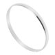 thumbnail image 2 of Brazalete de acero inoxidable unisex Brazalete de metal Brazalete simple Regalo para mujer, 2 of 6