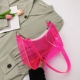 thumbnail image 3 of Mecorevxz Clear Crossbody Bag Waterproof Light Weight Organizer for Concert Sports Travel Dorm Office Gym(Pink), 3 of 9